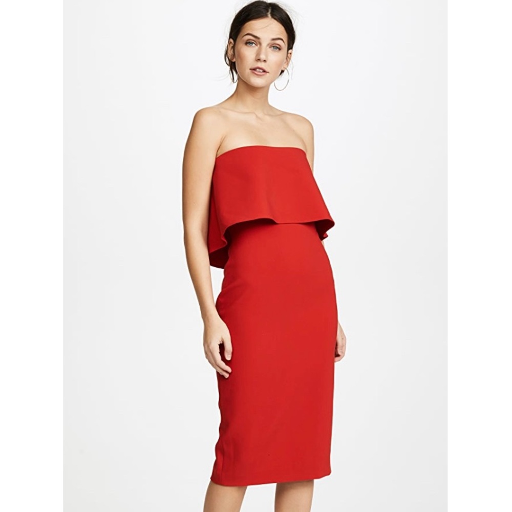 Likely Driggs Cocktail Dress in Scarlet (formal/party)